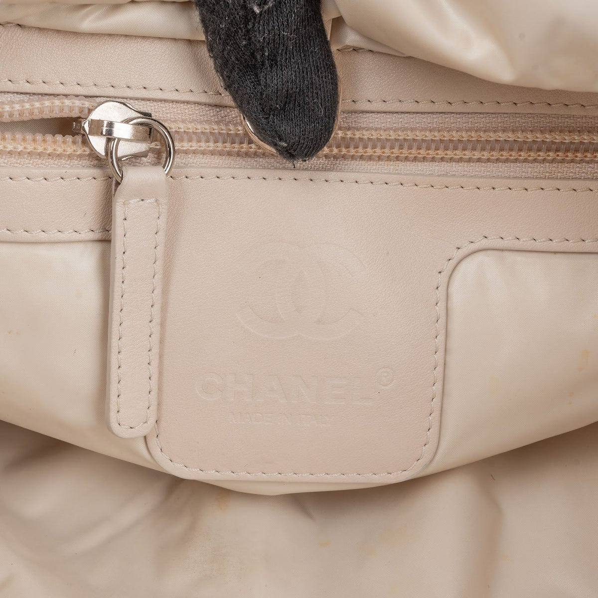 Chanel Coco Cocoon Tote aus Nylon in Tweed-Optik – Ansicht 10