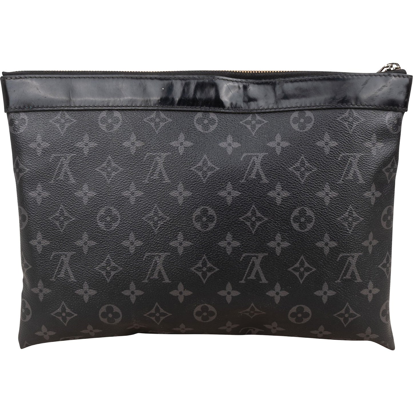 Louis Vuitton Monogram Canvas Eclipse Pochette Voyage MM Clutch