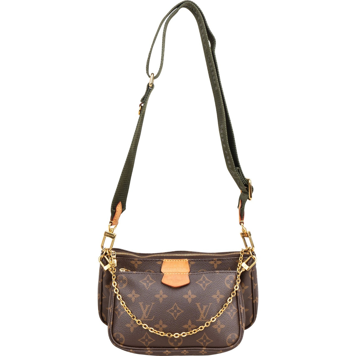 Louis Vuitton Multi Pochette Accessoires aus Monogram Canvas – Vorderansicht