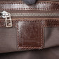Fendi Monogram FF Zucca Canvas Mamma Baguette Shoulder Bag
