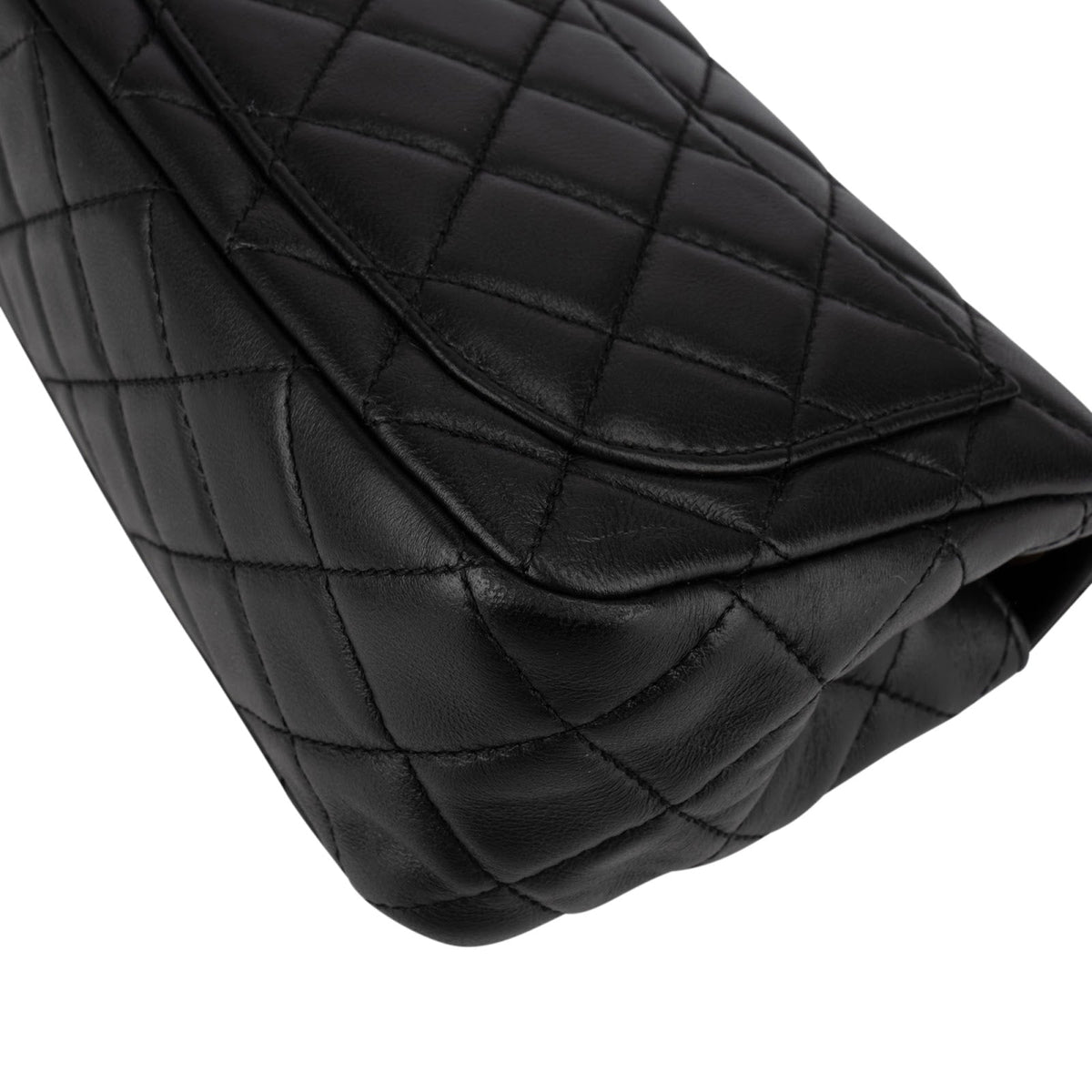 Chanel Quilted Lambskin Small Rectangular Single Flap Crossbody Bag