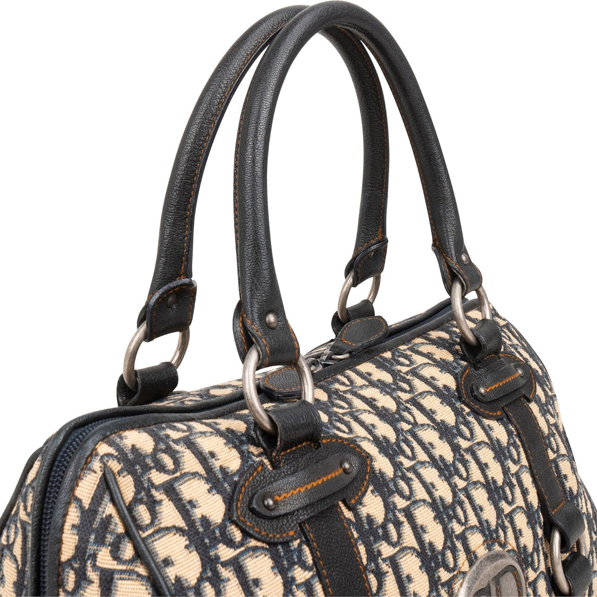 Christian Dior Monogram Trotter Hardcore Boston 30 Handbag