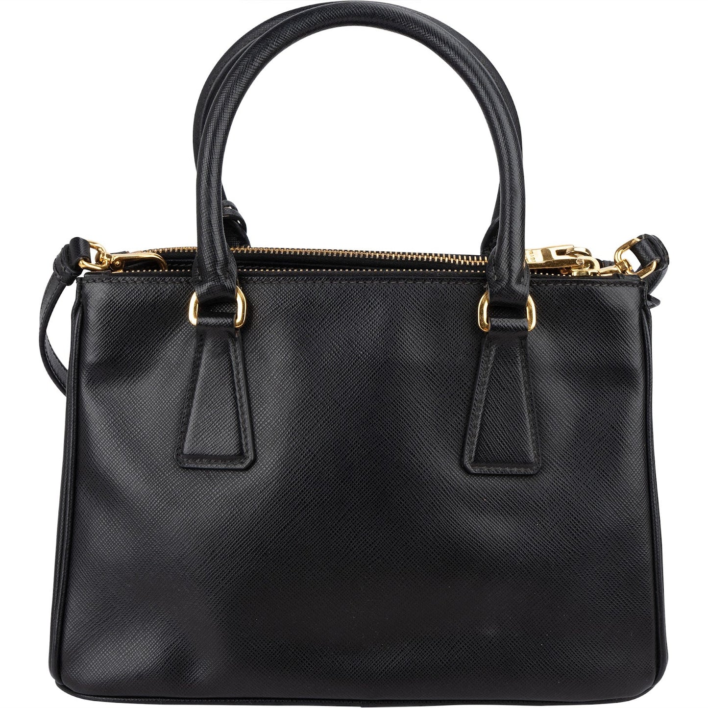 Prada Saffiano Leather Small Galleria Handbag
