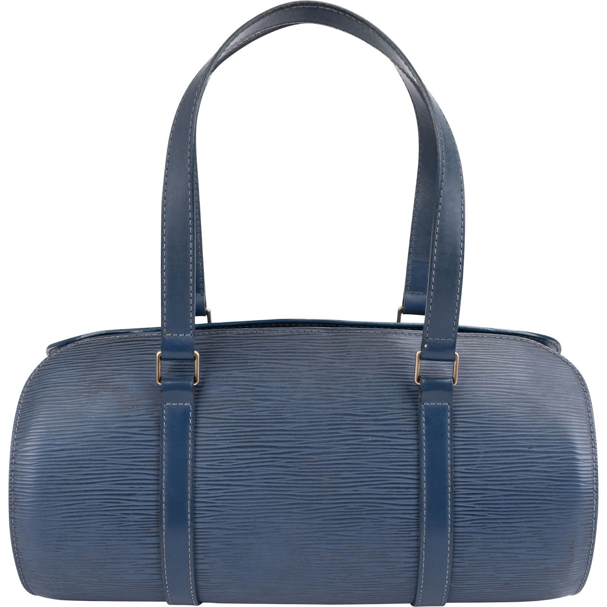 Louis Vuitton Soufflot aus blauem Epi-Leder – Ansicht 4