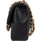 Chanel Quilted Lambskin Heart Charms Mini Rectangular Single Flap Crossbody Bag