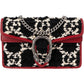 Gucci Tweed Monogram GG Dionysus Super Mini Crossbody Bag