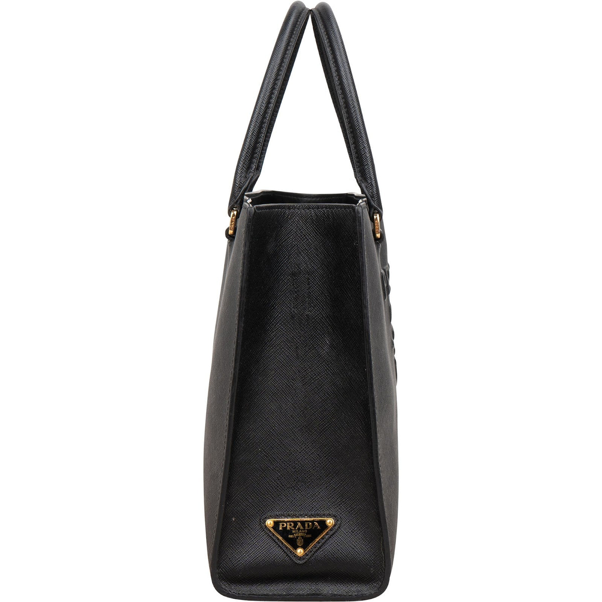 Prada Saffiano Leather Small Tote Handbag