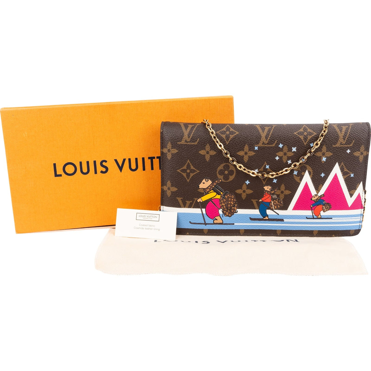 Louis Vuitton Pochette Weekend Christmas Animation aus Monogram Canvas – Ansicht 2