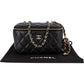 Chanel Quilted Lambskin Vanity Adjustable Crossbody Bag