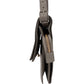 Céline Grey Calfskin Blade Shoulder Bag