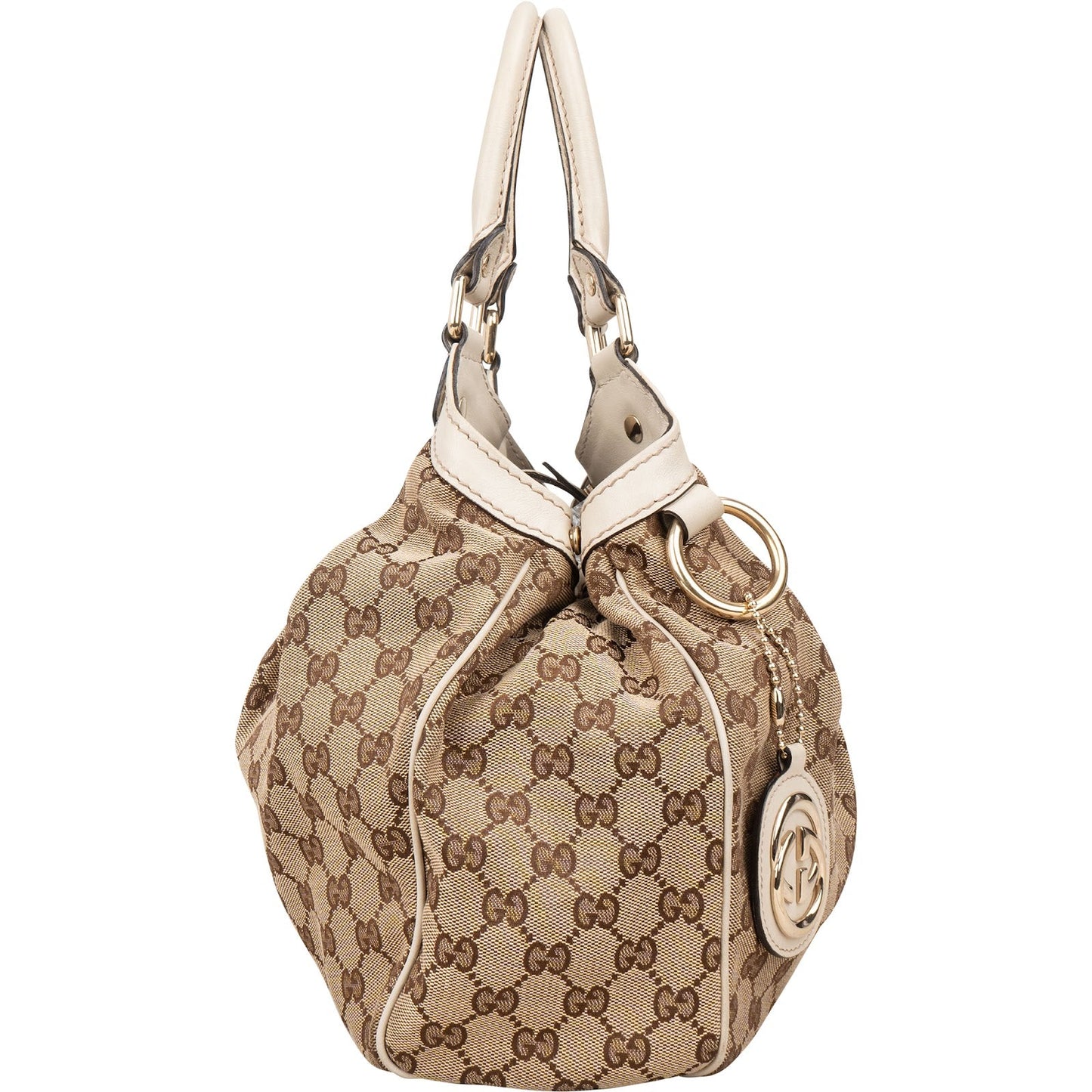 Gucci Monogram GG Canvas Sukey Tote Handbag
