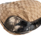 Gucci Monogram GG Bamboo Handle Shoulder Bag