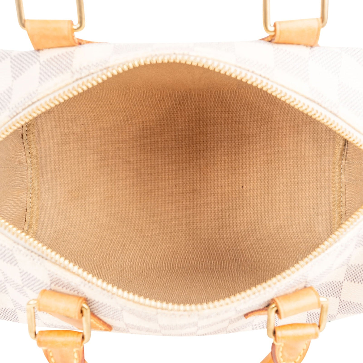 Louis Vuitton Monogram Damier Azur Canvas Speedy 25 Bandouliere Handbag