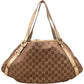 Gucci Monogram GG Metallic Abbey Hobo Shoulder Bag