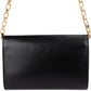 Louis Vuitton Noir Boxcalf Python Leather LV Louise GM Crossbody Bag
