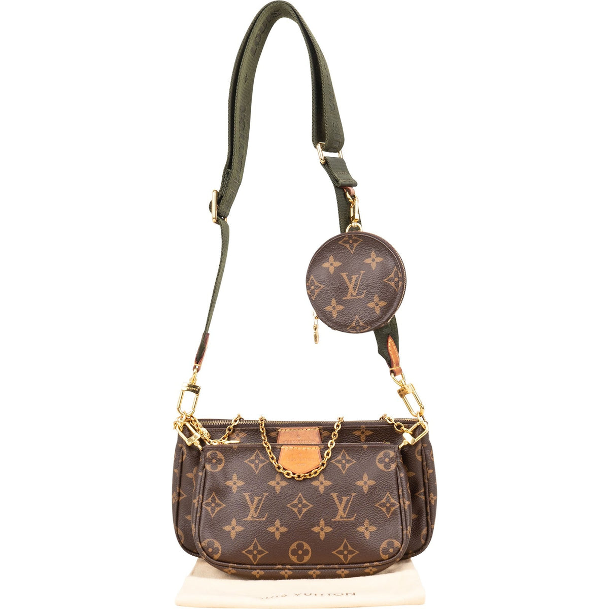 Louis Vuitton Monogram Canvas Multi Pochette Accessoires Crossbody Bag
