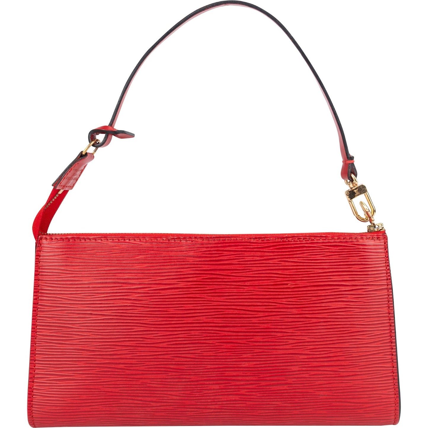 Louis Vuitton Red Epi Leather Pochette Accessoires Handbag