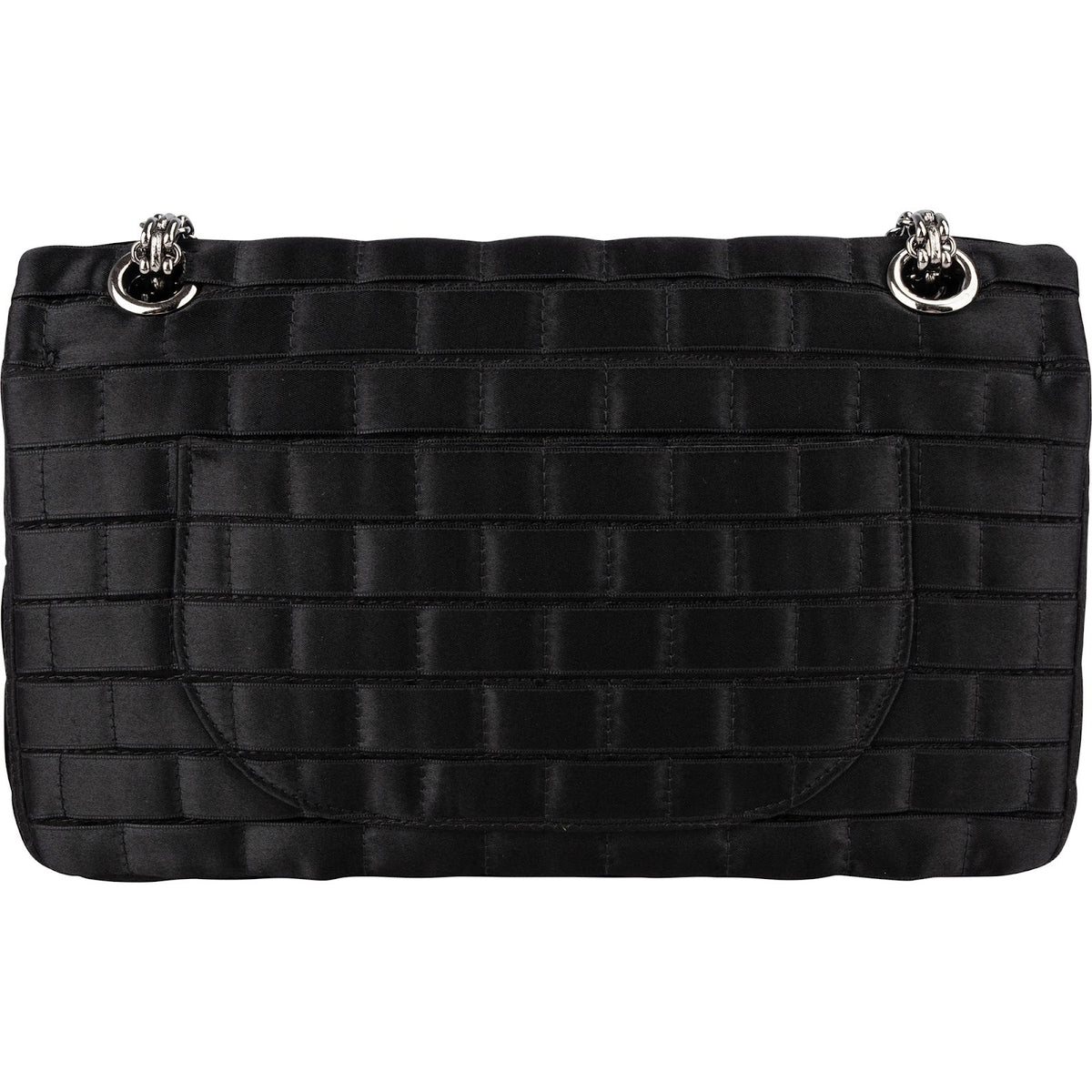 Chanel Rare Sample Satin Chocolate Bar 2.55 Reissue Double Flap Crossbody Bag