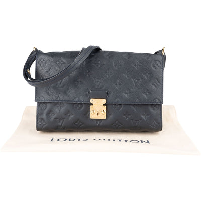 Louis Vuitton Blue Monogram Empreinte Leather Fascinante Crossbody Bag
