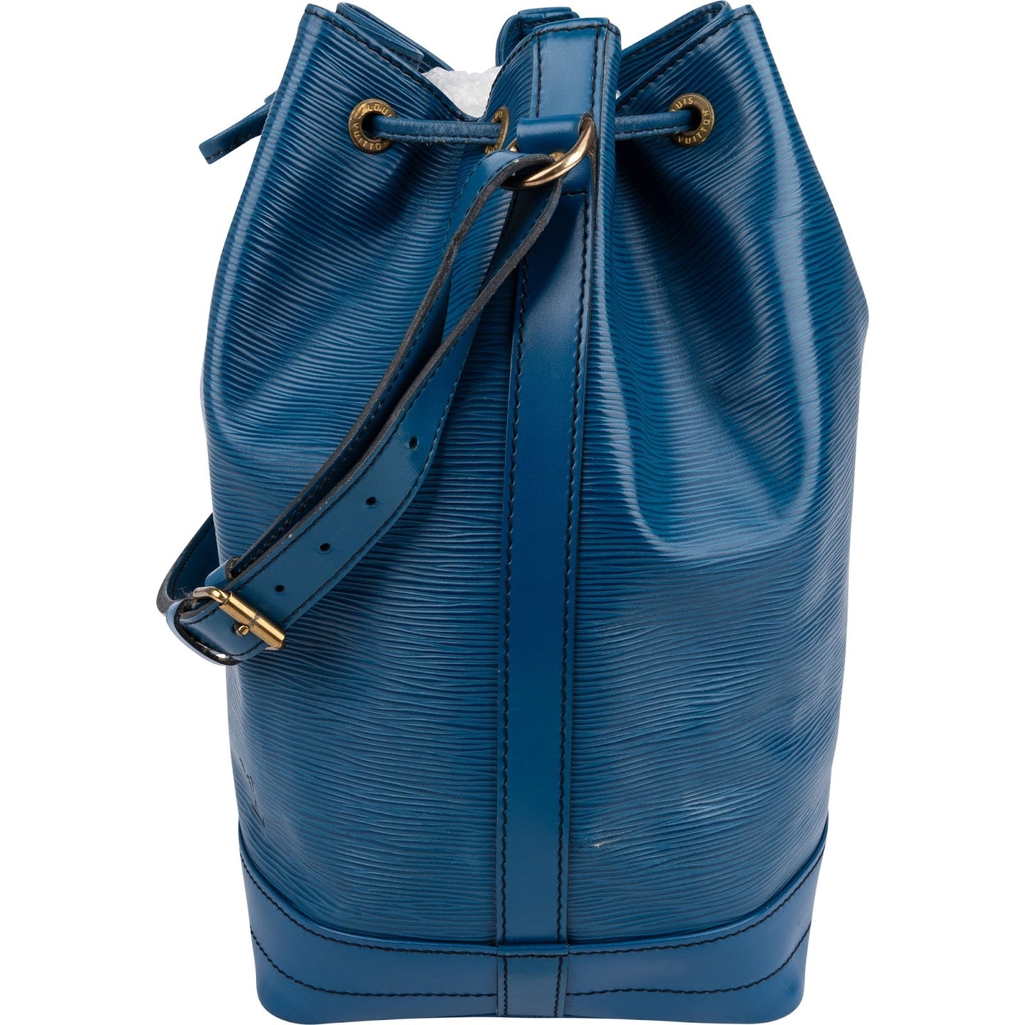 Louis Vuitton Blue Epi Leather Sac Noé Grande Shoulder Bag