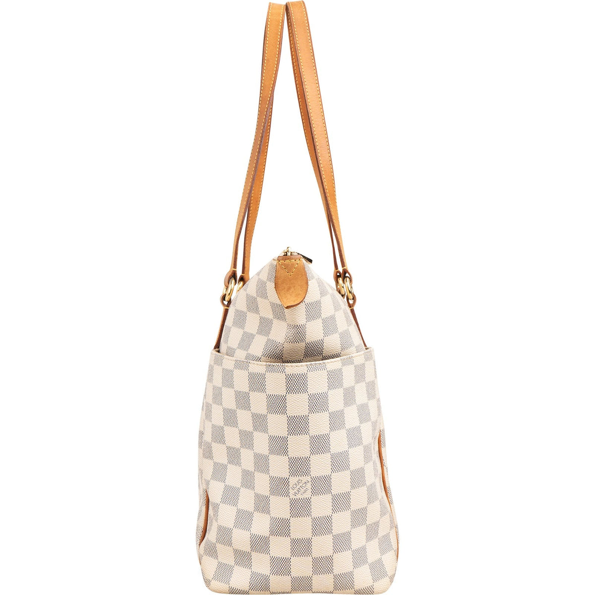 Louis Vuitton Monogram Damier Azur Canvas Totally GM Shoulder Bag