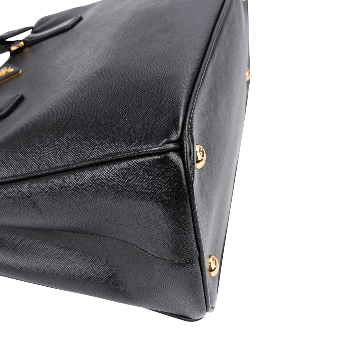 Prada Galleria aus schwarzem Saffiano-Leder – Ansicht 9