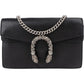 Gucci Grained Leather Dionysus Super Mini Crossbody Bag