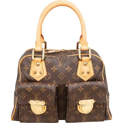 Louis Vuitton Monogram Canvas Manhattan PM Handbag