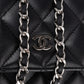 Chanel Wallet On Chain aus gestepptem Caviar-Leder – Ansicht 9