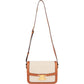 Celine Canvas & Calfskin Teen Triomphe Crossbody Bag