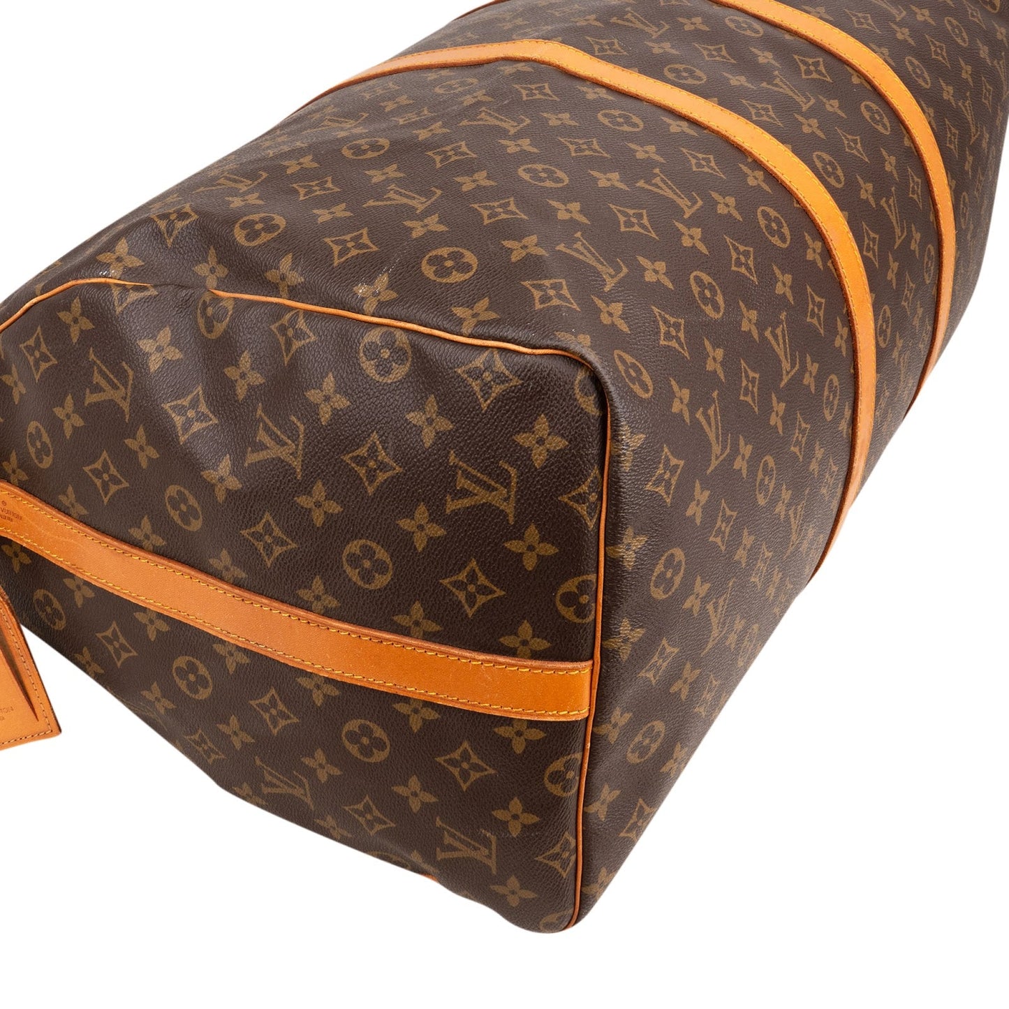 Louis Vuitton Monogram Canvas Keepall 60 Bandoulière Travel Bag