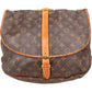 Louis Vuitton Monogram Canvas Saumur 35 Crossbody Bag