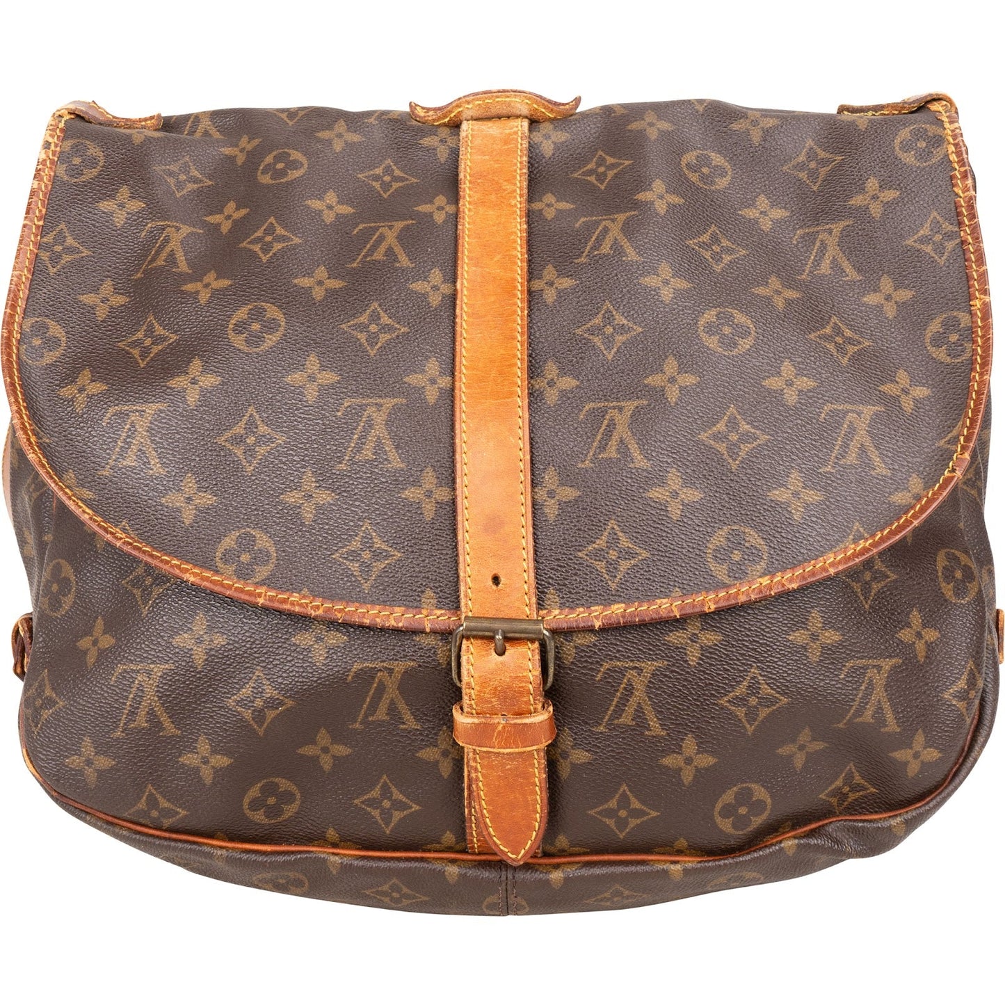Louis Vuitton Monogram Canvas Saumur 35 Crossbody Bag
