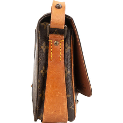 Louis Vuitton Monogram Canvas Cartouchiere MM Crossbody Bag