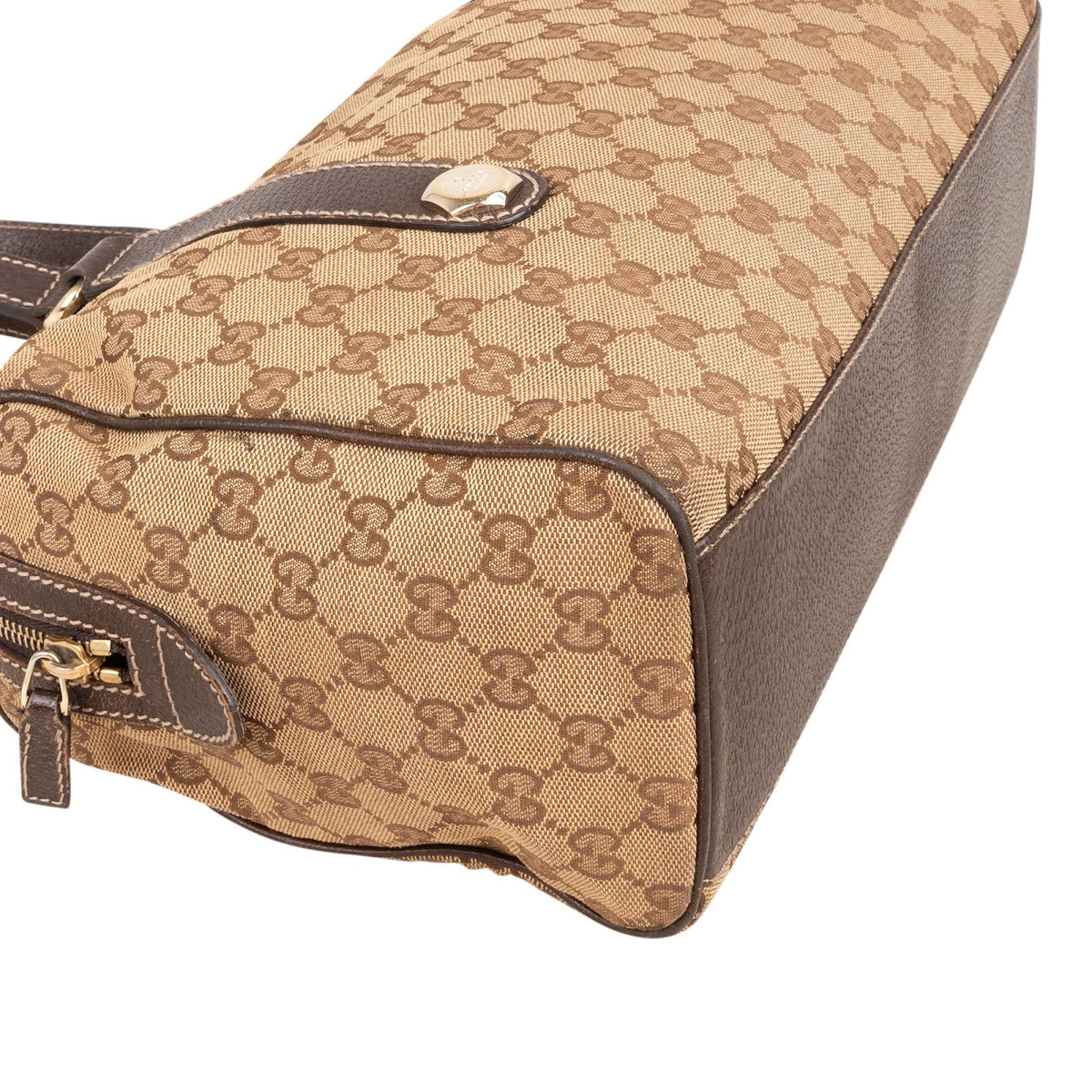 Gucci Monogram GG Canvas Boston 35 Shoulder Bag