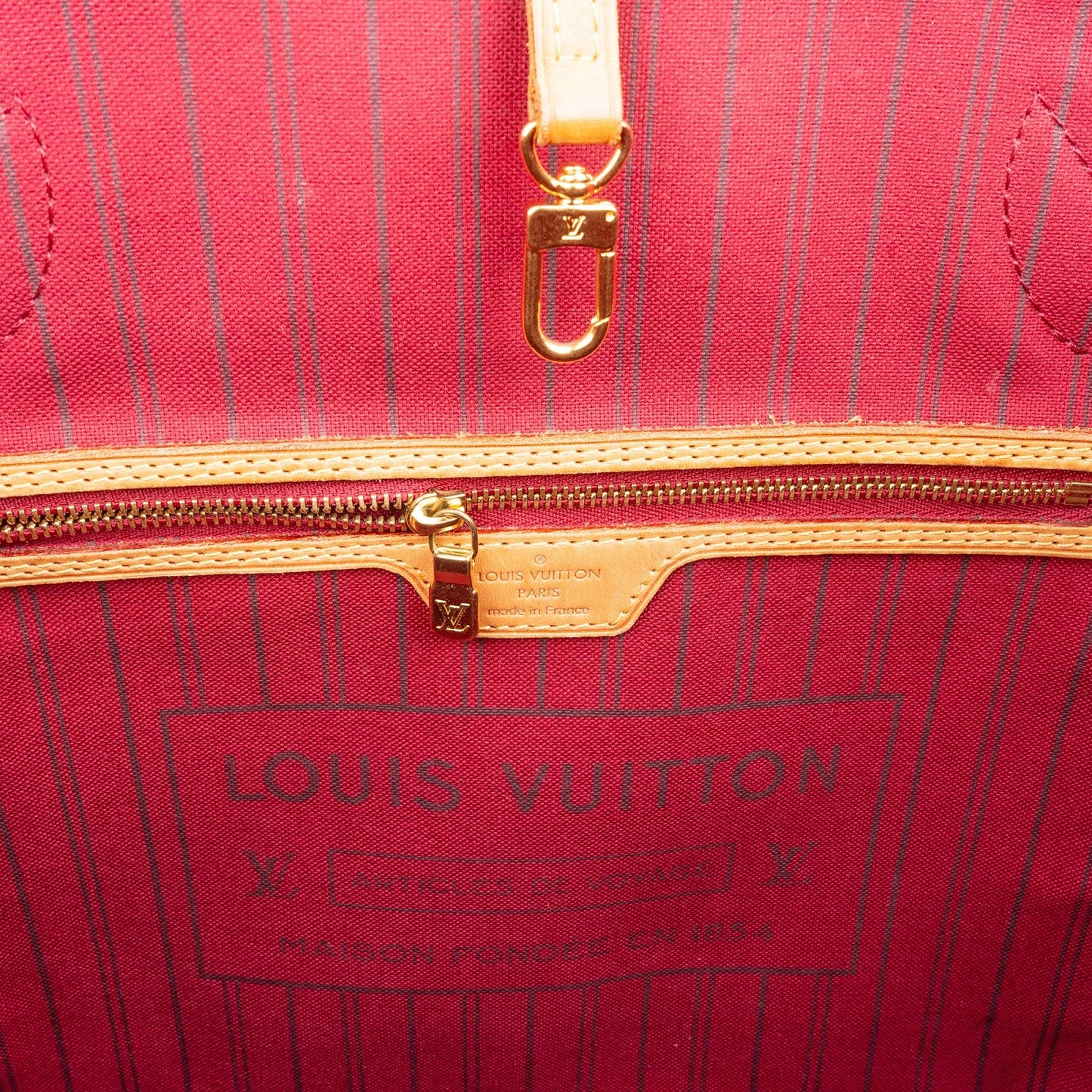 Louis Vuitton Monogram Canvas Neverfull MM Shoulder Bag