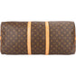 Louis Vuitton Monogram Canvas Keepall 55 Bandoulière Travel Bag