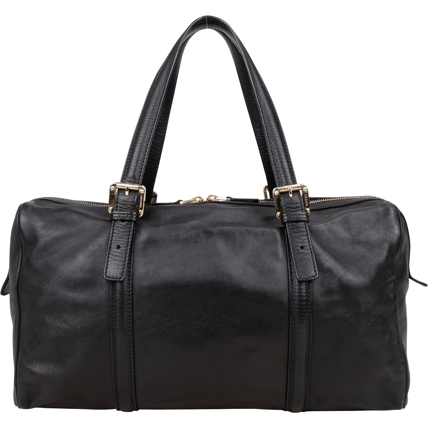 Gucci Leather Britt Boston Bag Handbag