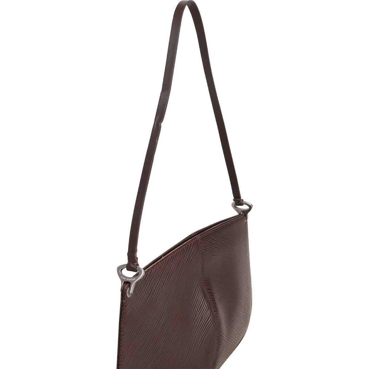 Louis Vuitton Demi Lune aus braunem Epi-Leder – Ansicht 3