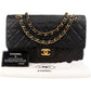 Chanel Quilted Lambskin 24K Gold Medium Double Flap Shoulder Bag