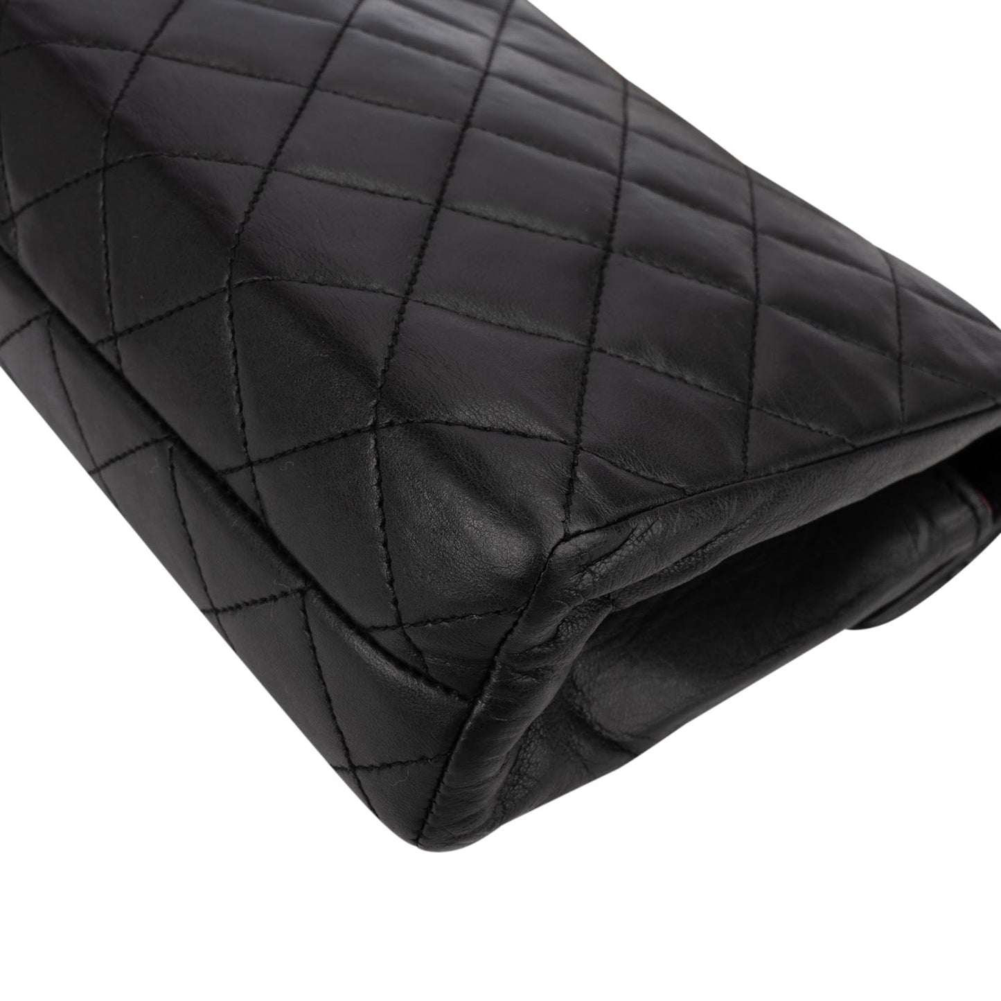 Chanel Quilted Lambskin CC Envelope Small 24K Gold Single Flap Crossbody Bag
