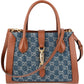 Gucci Monogram GG Denim Jackie 1961 Tote Crossbody Handbag