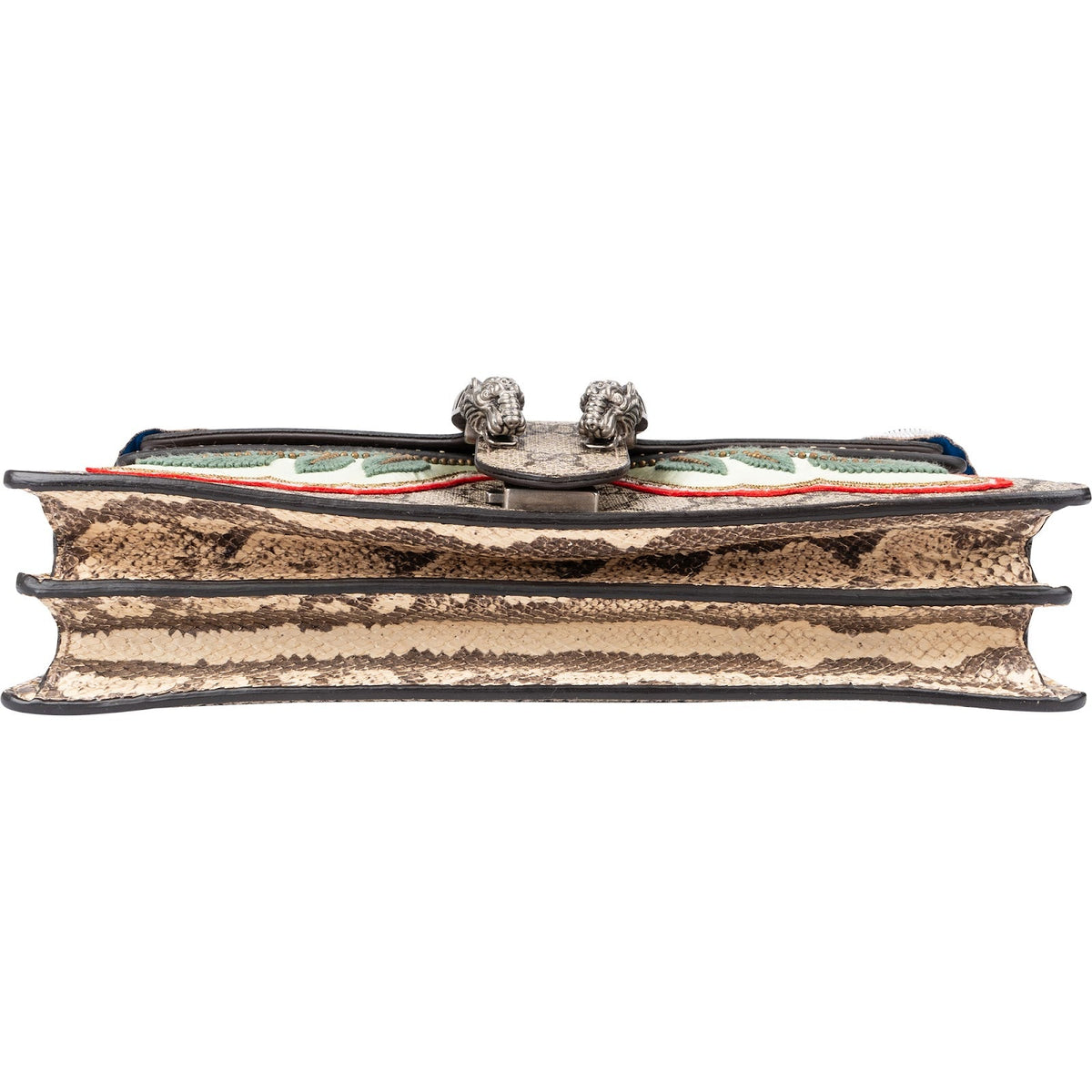 Gucci Limited Monogram GG Supreme Canvas Embroidered Dionysus Shoulder Crossbody Bag
