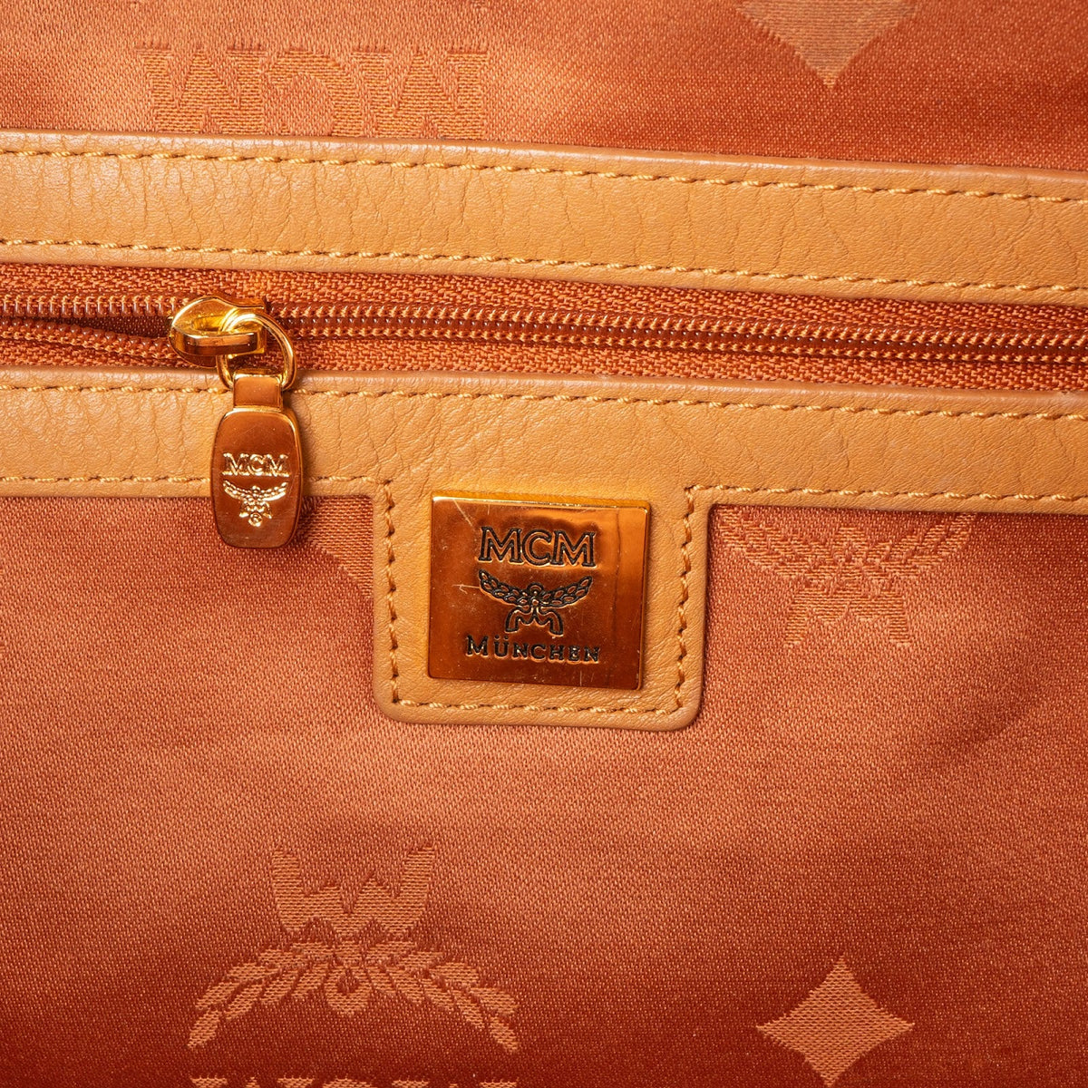 MCM Monogram Visetos Stark Studded Backpack