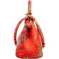 Fendi Multicolor Swirl Print Peekaboo Mini Handbag