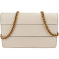 Gucci Leather Queen Margaret Wallet On Chain Crossbody Bag