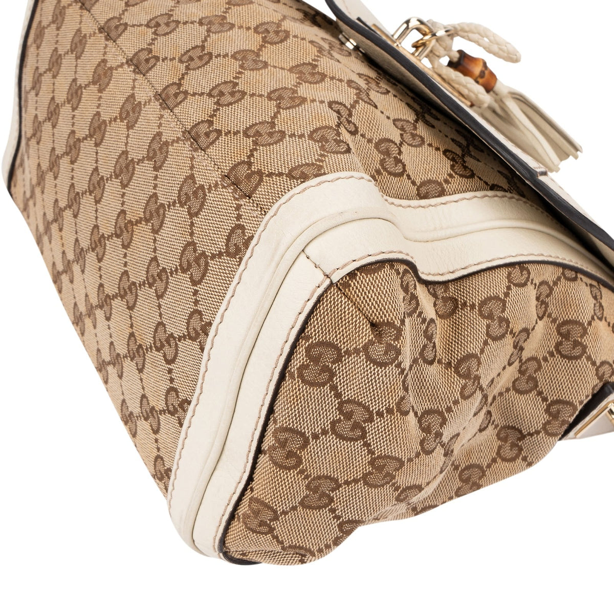 Gucci Monogram GG Canvas Bella Flap Shoulder Bag