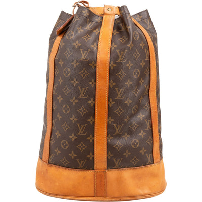 Louis Vuitton Monogram Canvas Randonnee GM Backpack Shoulder Bag