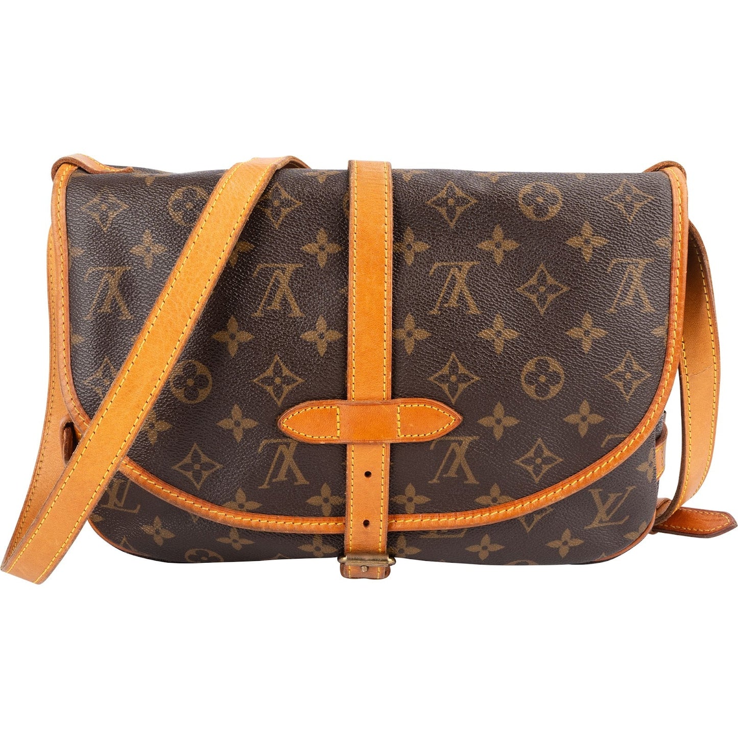 Louis Vuitton Monogram Canvas Saumur 30 Crossbody Bag