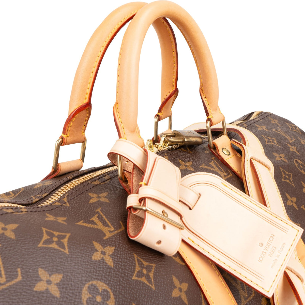 Louis Vuitton Monogram Canvas Keepall 50 Bandoulière Travel Bag